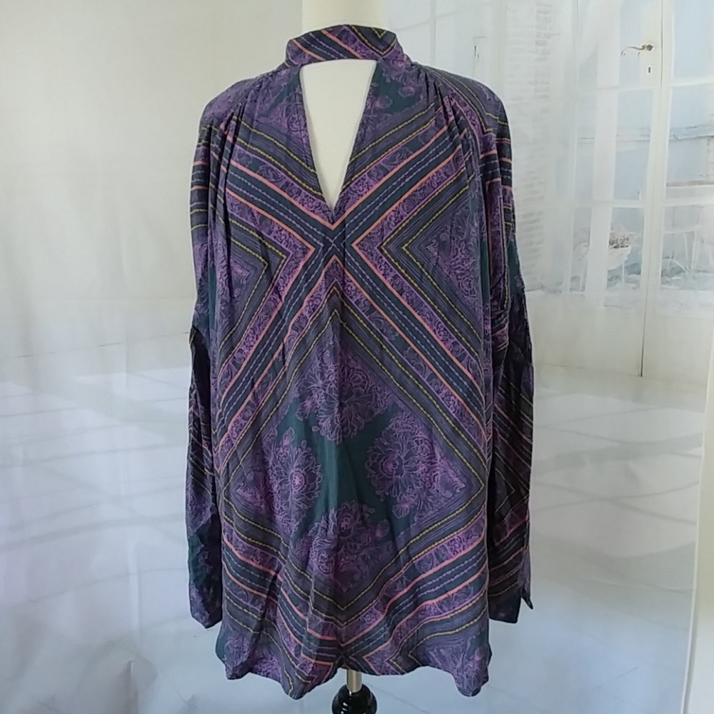 Free People blouse tunic oversized